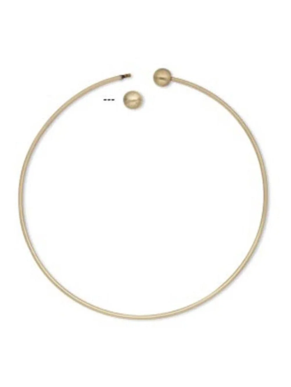 Antiqued Brass Steampunk 73mm Round Ball Beading Bangle Blank Bracelet Finding
